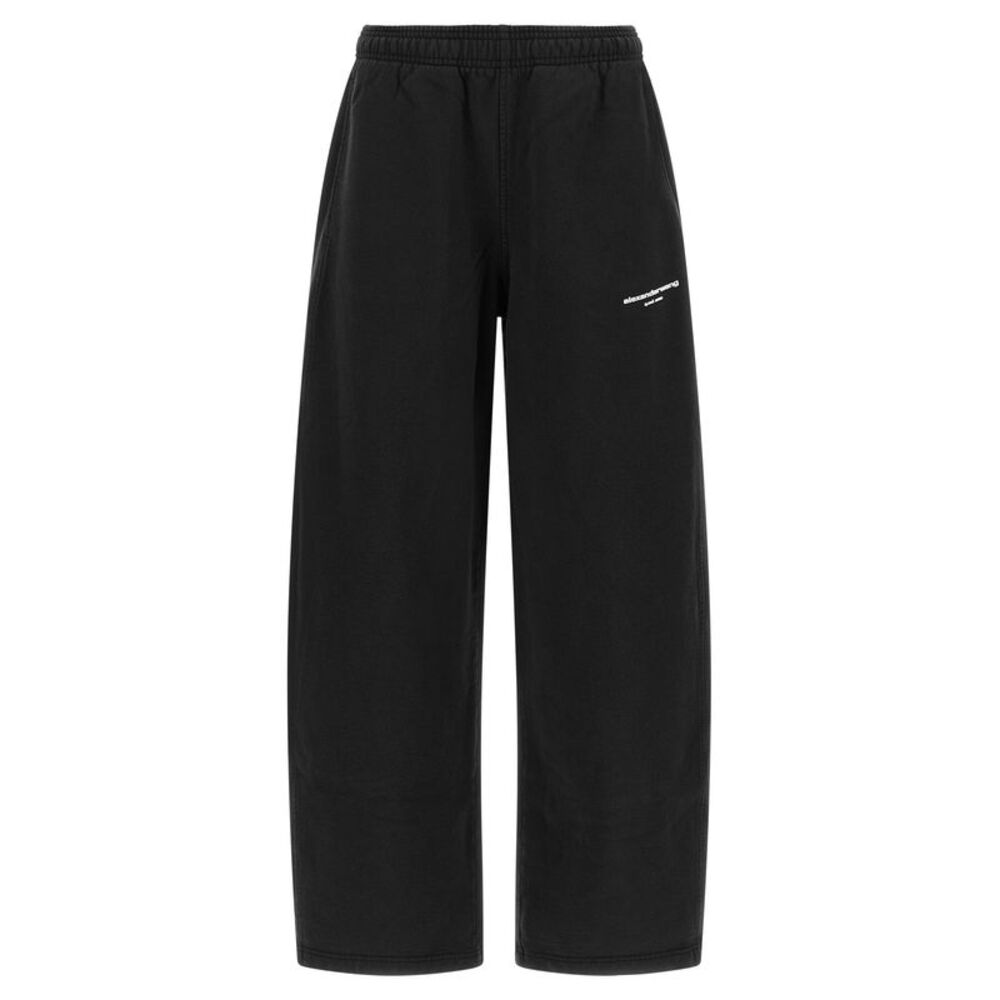 Alexander Wang Black Cotton Athletic Women's Pants